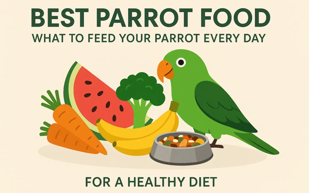 Best Parrot Food – What to Feed Your Parrot Every Day