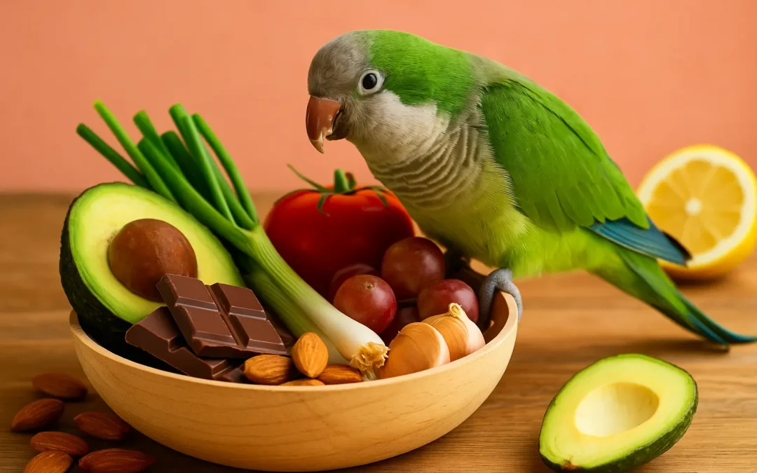 10 toxic foods for parrots you should avoid and what to do if your parrot eats them